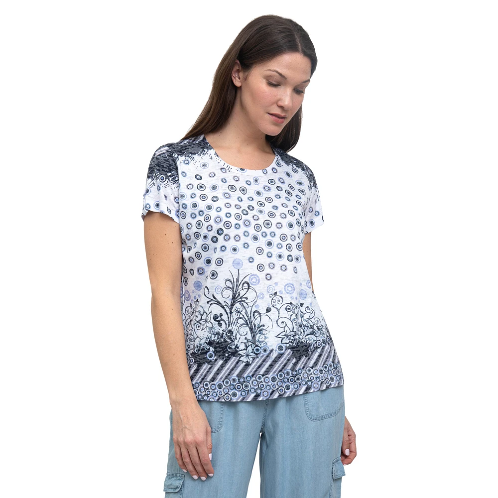 MOFFI PRINTED TOP