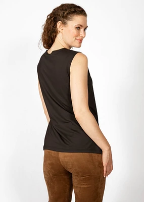 CAMISOLE BASIC COL ROND