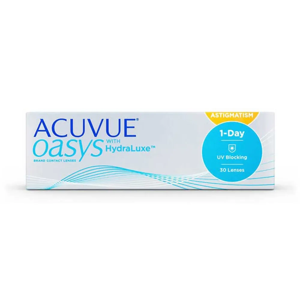 Acuvue Oasys Hydraluxe 1 day Astigmatism -pack