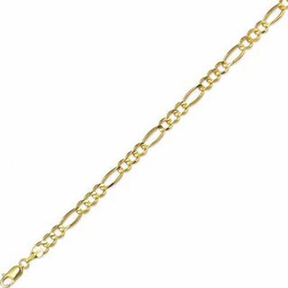 Men's Figaro Chain Necklace in 10K Gold - 20"|Peoples Jewellers