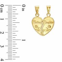 10K Gold Breakable Mom/Daughter Charm|Peoples Jewellers