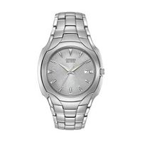 Men's Citizen Eco-Drive® Watch with Silver-Tone Dial (Model: BM6010-55A)|Peoples Jewellers