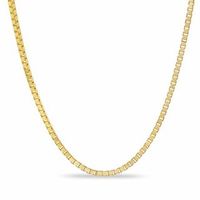 Ladies' 0.8mm Box Chain Necklace in 14K Gold - 18"|Peoples Jewellers