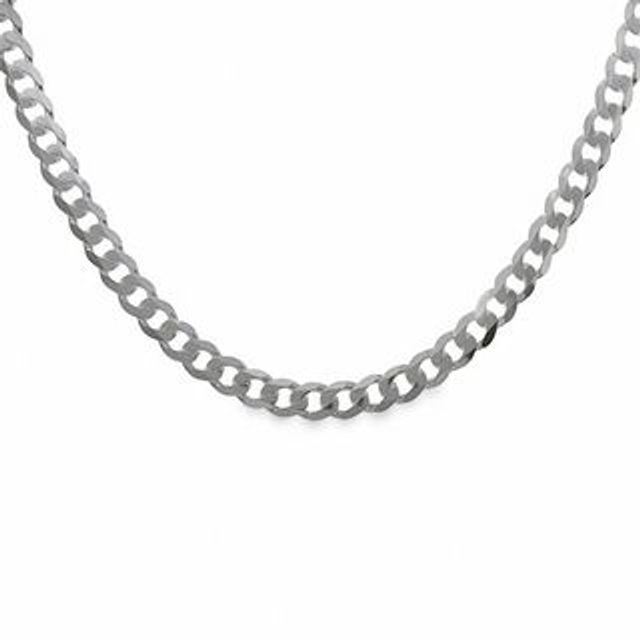 Zales Men's 3.5mm Solid Rope Chain Necklace in Stainless Steel with Black Ion-Plate - 24