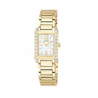 Ladies' Citizen Eco-Drive Gold-Tone Bracelet Watch with Diamond Bezel (Model: EW9462-52D)|Peoples Jewellers