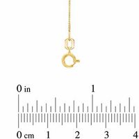 0.55mm Box Chain Necklace in Solid 10K Gold - 15"|Peoples Jewellers