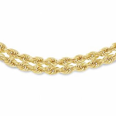 Rope Necklace in 14K Gold - 17"|Peoples Jewellers