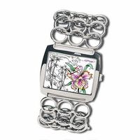 Ed Hardy Ladies' Lynx Orchid Watch (Model: LY-OR)|Peoples Jewellers