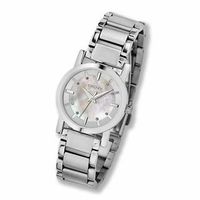 Ladies' DKNY  Crystal Accent Watch with Mother-of-Pearl Dial (Model: NY4519)|Peoples Jewellers