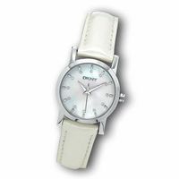 Ladies' DKNY Strap Watch with White Dial (Model: NY4766)|Peoples Jewellers