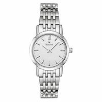 Ladies' Bulova Watch with Silver-Tone Dial (Model: 96L131)|Peoples Jewellers