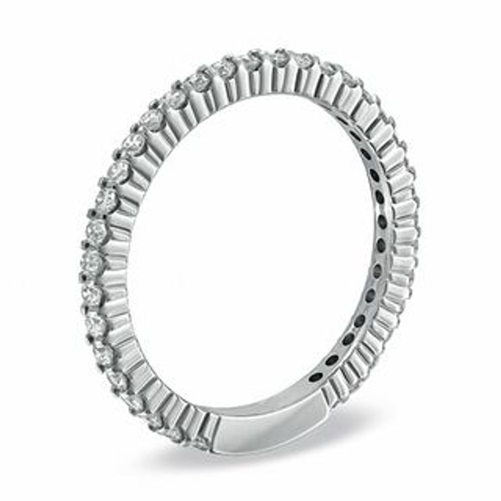 0.50 CT. T.W. Diamond Eternity Anniversary Band in 14K White Gold|Peoples Jewellers