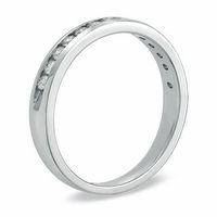 CT. T.W. Certified Diamond Band in 14K White Gold (I/SI2)|Peoples Jewellers