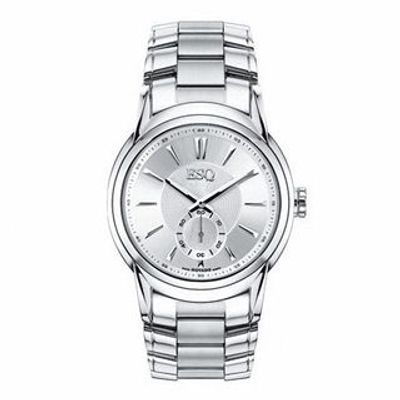 Men's ESQ by Movado Quest Watch with Silver-Tone Dial (Model: 07301326)|Peoples Jewellers