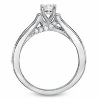 CT. T.W. Diamond Engagement Ring in 14K White Gold|Peoples Jewellers