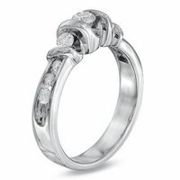 Sirena™ 0.50 CT. T.W. Diamond Three Stone Engagement Ring in 14K White Gold|Peoples Jewellers