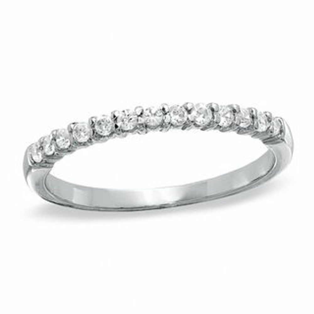 0.25 CT. T.W. Diamond Band in 10K White Gold|Peoples Jewellers