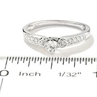 0.20 CT. T.W. Diamond Promise Ring in 10K White Gold|Peoples Jewellers