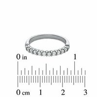 0.50 CT. T.W. Diamond Band in 10K White Gold|Peoples Jewellers