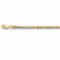 Ladies' 2.5mm Rope Chain Bracelet in 14K Gold|Peoples Jewellers