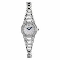 Ladies' Bulova Crystal Accent Watch with Silver-Tone Dial (Model: 96L139)|Peoples Jewellers