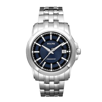 Men's Bulova Landford Precisionist Watch with Blue Dial (Model: 96B159)|Peoples Jewellers