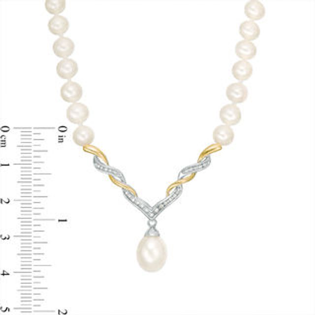 IMPERIAL® 7.0-8.0mm Cultured Freshwater Pearl Strand Necklace with