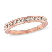 0.25 CT. T.W. Diamond Band in 10K Rose Gold|Peoples Jewellers