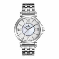 Ladies' Bulova Watch with Mother-of-Pearl Dial (Model: 96L156)|Peoples Jewellers