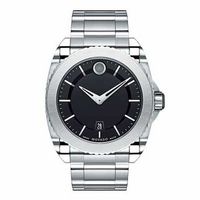 Men's Movado Master Watch with Black Dial (Model: 0606550)|Peoples Jewellers