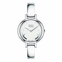 Ladies' ESQ Movado Contempo Bangle Watch with White Dial (Model: 07101391)|Peoples Jewellers