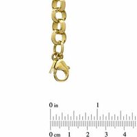 Elegance D'Italia™ 8.0mm Rolo Link Bracelet in Bronze with 14K Gold Plate - 7.75"|Peoples Jewellers