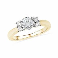 1.00 CT. T.W. Diamond Engagement Ring in 14K Gold|Peoples Jewellers
