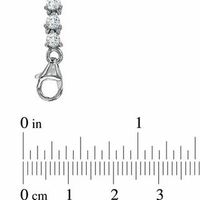 White Topaz Tennis Bracelet in Sterling Silver - 7.5"|Peoples Jewellers