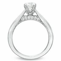 Celebration Canadian Lux® 0.62 CT. T.W. Certified Diamond Engagement Ring in 18K White Gold (I/SI2)|Peoples Jewellers