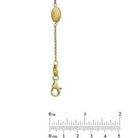 Charles Garnier Oval Station Necklace in Sterling Silver with 18K Gold Plate - 25"|Peoples Jewellers