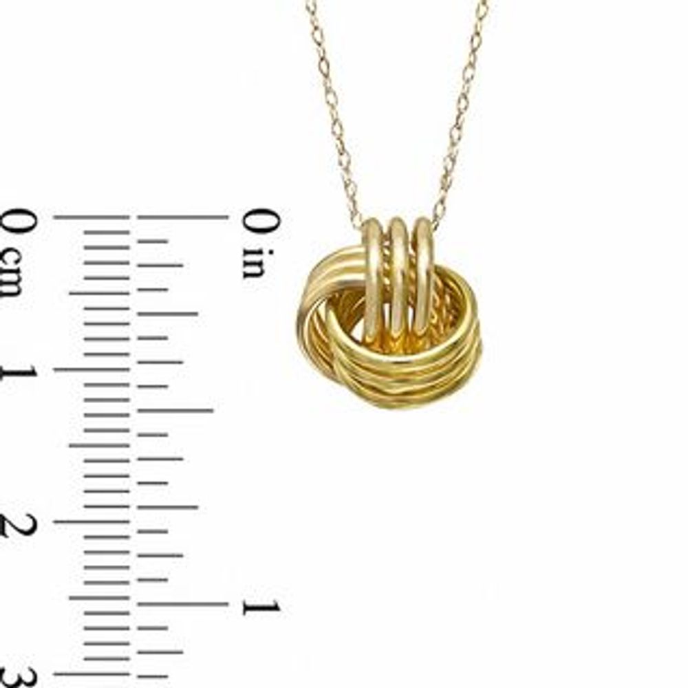 Peoples Jewellers Love Knot Pendant in 10K Gold, Peoples Jewellers