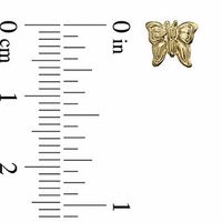 Child's Butterfly Stud Earrings in 14K Gold|Peoples Jewellers