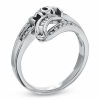 0.10 CT. T.W. Diamond MOM Ring in Sterling Silver|Peoples Jewellers
