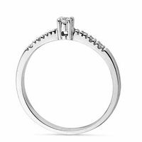 0.10 CT. T.W. Diamond Promise Ring in 10K White Gold|Peoples Jewellers