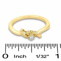 0.16 CT. T.W. Diamond XOX Band in 10K Gold|Peoples Jewellers