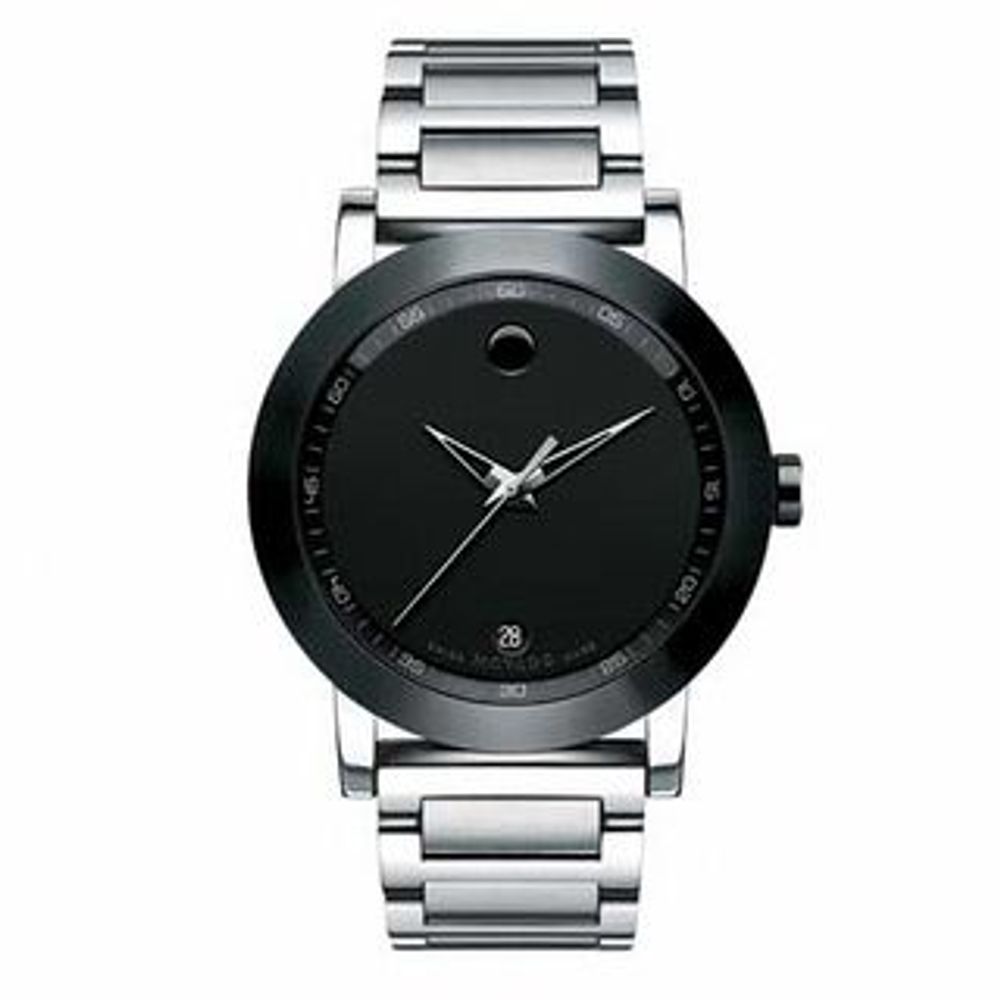 Men's Movado Museum® Watch with Black Dial (Model: 606604)|Peoples Jewellers