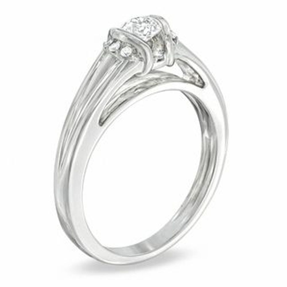 Sirena™ 0.33 CT. T.W. Diamond Ring in 14K White Gold|Peoples Jewellers