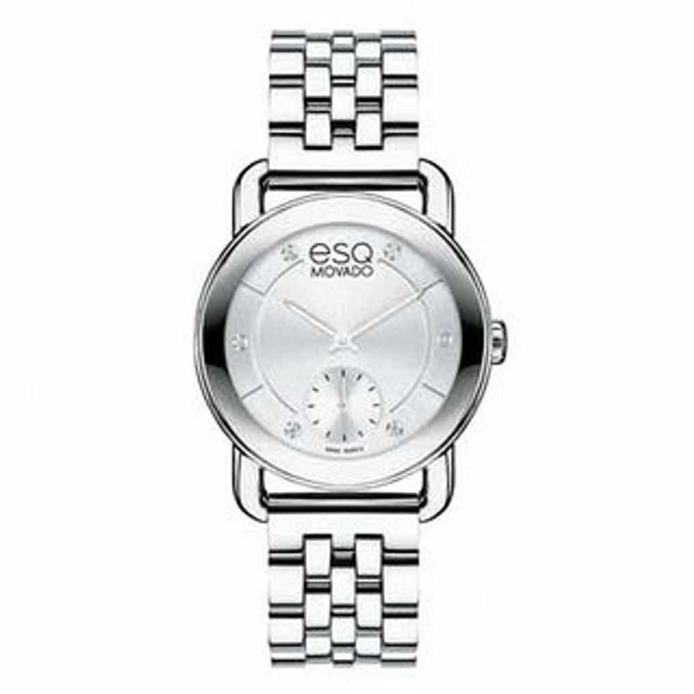 Ladies' ESQ Movado Classica Diamond Accent Watch (Model: 07101410)|Peoples Jewellers