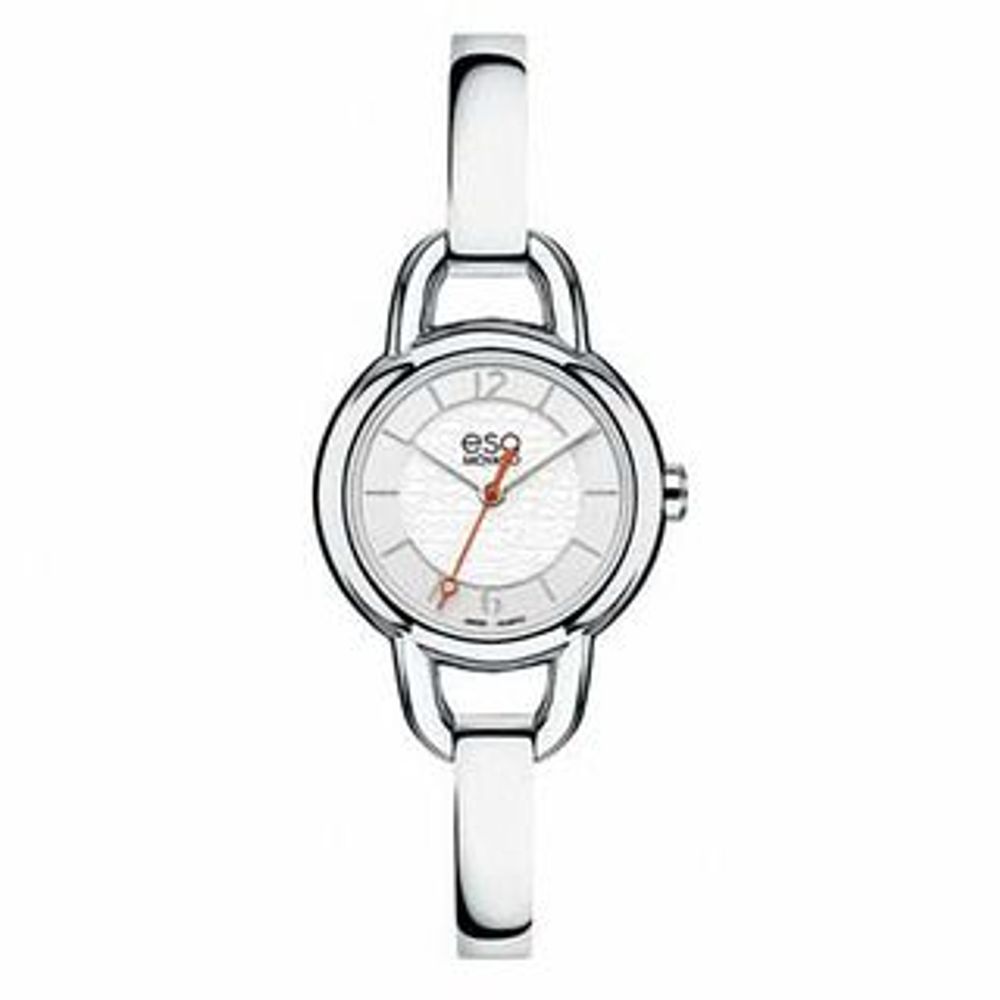 Ladies' ESQ Movado Status Bangle Watch with Silver-Tone Dial (Model: 07101418)|Peoples Jewellers