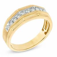 Men's 0.25 CT. T.W. Diamond Ring in 10K Gold|Peoples Jewellers