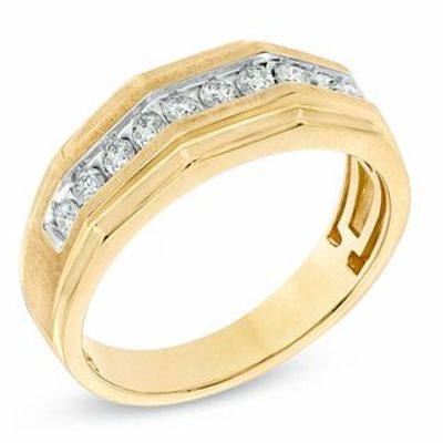Men's 1.00 CT. T.W. Diamond Ring in 10K Gold|Peoples Jewellers