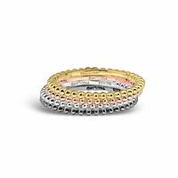 Stackable Expressions™ 1.5mm Beaded Ring in Sterling Silver|Peoples Jewellers