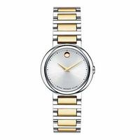 Ladies' Movado Concerto Museum® Dial Two-Tone Watch (Model: 0606703)|Peoples Jewellers