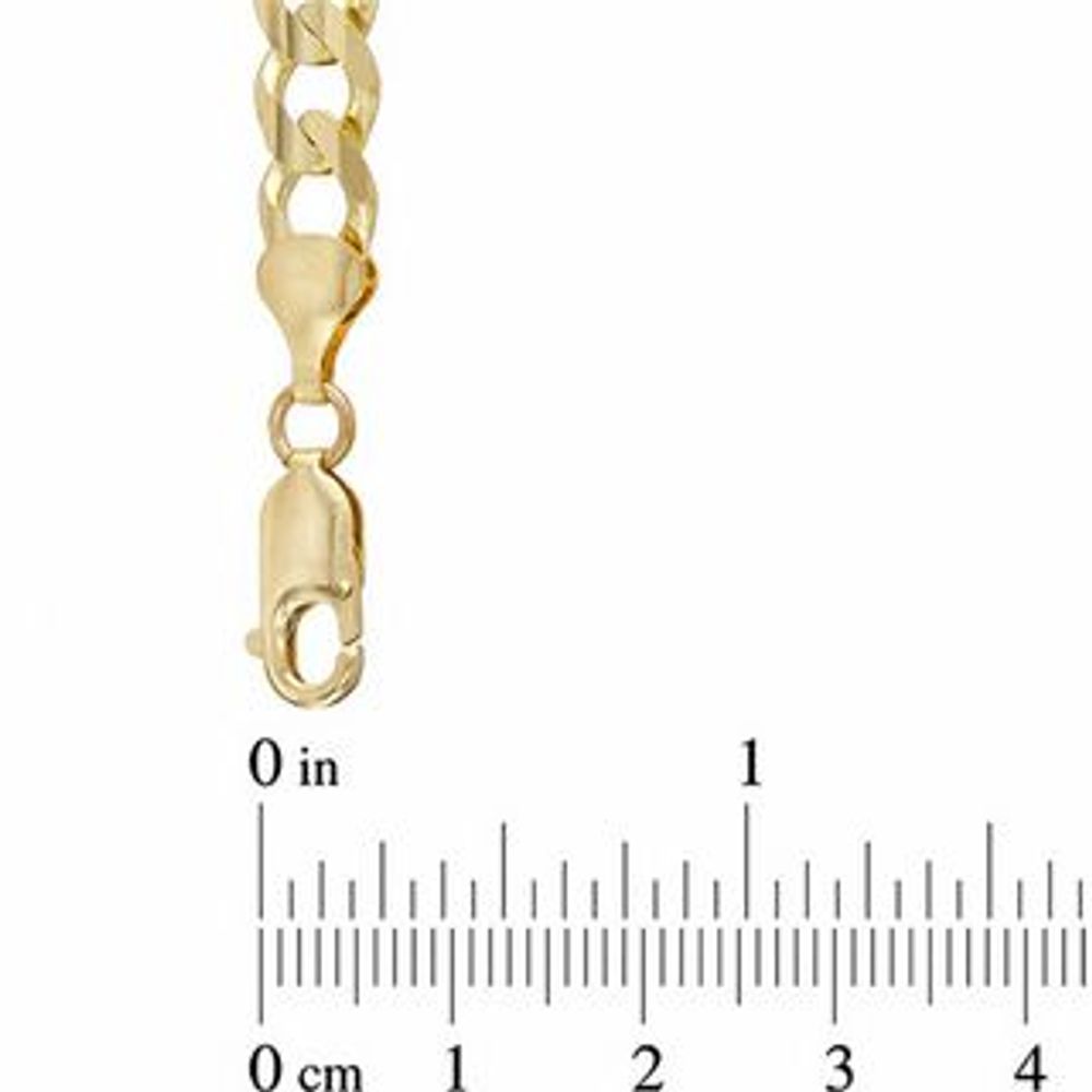 Men's 8.3mm Figaro Chain Bracelet in 10K Gold - 8.5"|Peoples Jewellers